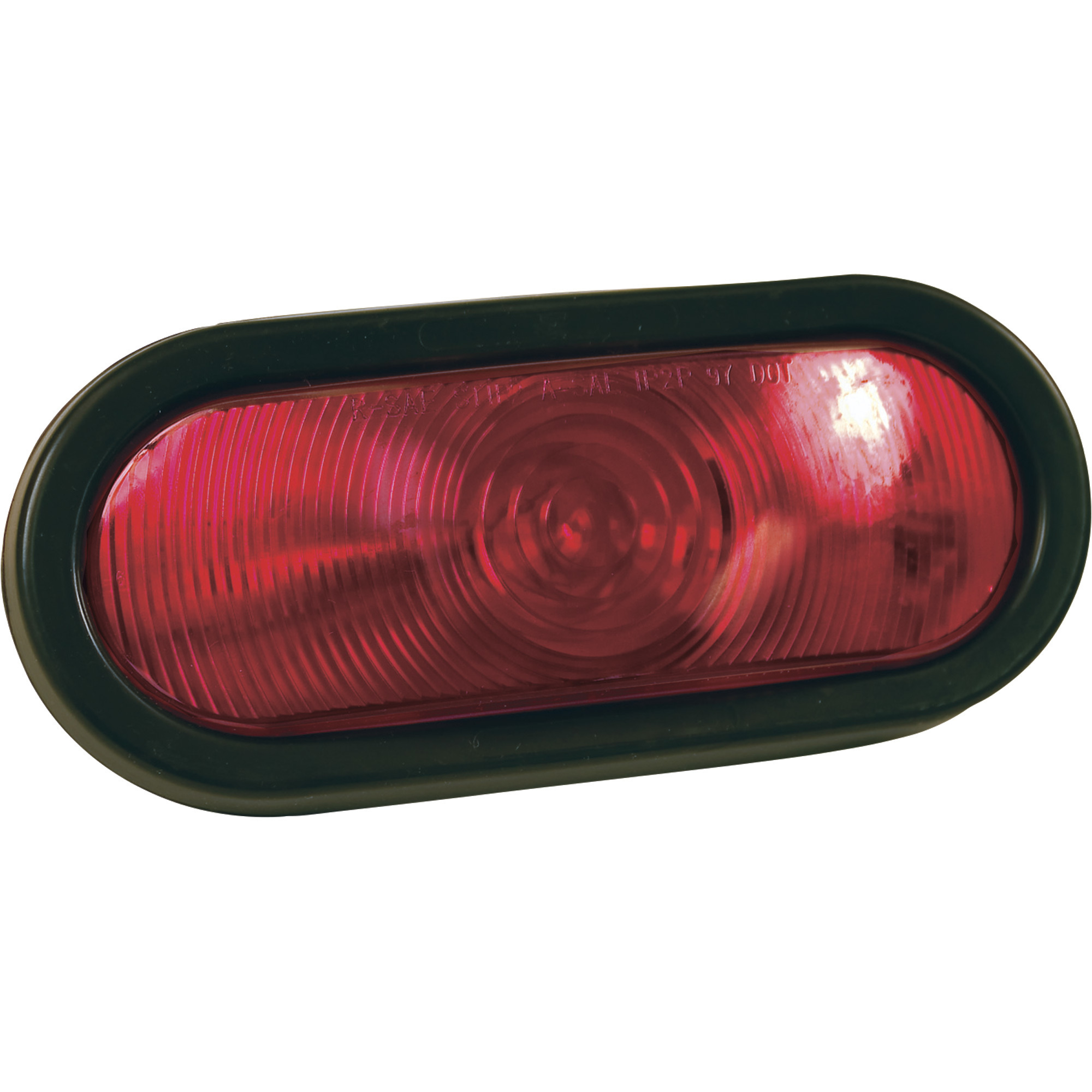 Hopkins Towing Solutions Incandescent Oval Stop, Turn and Tail Trailer Light, 6 1/2in., Red, Model# B85RK